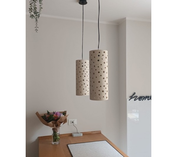 Lampada sospensione cilindro